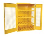 Horizontal Cylinder Cabinet, 12 Capacity