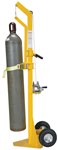 Portable Cylinder Lifter w/Pneumatic Tires