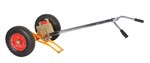 Tilt Back Drum Truck with Pneumatic Wheels