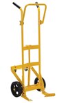 Drum Truck, 2 Rigid, 2 Swivel Wheels, for Plastic Drums