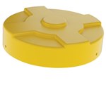 55 Gallon Drum Cover, Yellow