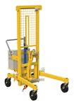DC Powered Portable Drum Transporter, High Profile