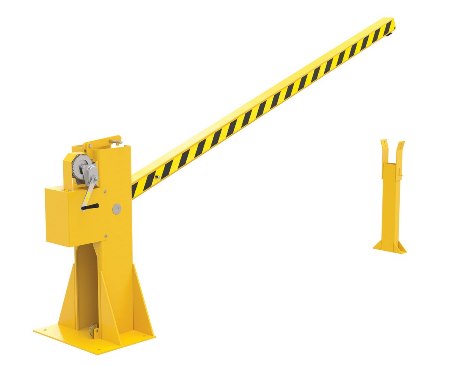 Dock Barricade, for 8' x 8' Door Size, Mechanical