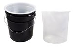 5 Gallon Pail Liner, Rigid