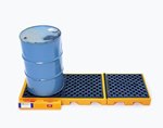Three Drum Inline Spill Deck