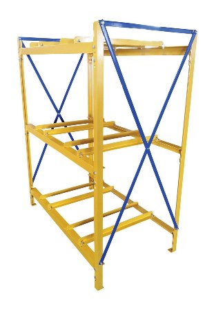 Drum Storage Rack, 2 Wide 3 High