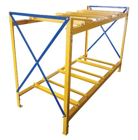 Drum Storage Rack, 3 Wide 2 High