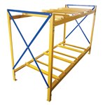 Drum Storage Rack, 3 Wide 2 High