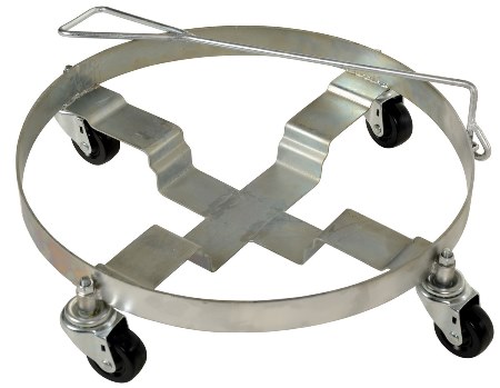 Round Drum Dolly, with Handle