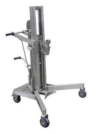 Stainless Steel Drum Lifter, Transporter