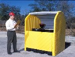Hard Top Drum Storage Container 4 Drums