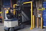 Overhead Door Warning Barrier, 10' x 10'
