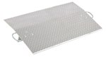 Aluminum Economy Dock Plate, 3"H, 42" x 24"