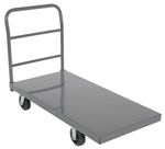 Steel Platform Truck with Rubber Casters