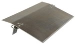 Aluminum Economy 1/2" Dock Plate, 5"H, 60" x 36"