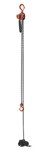 Economy Lever Hoist, 500lb, 15ft