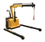 Adjustable Electric Powered Floor Crane
