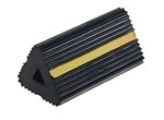 Extruded Rubber Wheel Chock, 6.5" x 12" x 5.75"