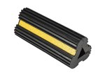 Extruded Rubber Wheel Chock, 10" x 4.5" x 4"
