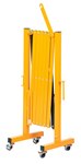 Steel Expand-A-Gate w/Casters, 19" to 139"
