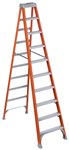Fiberglass Step Ladder, 10ft