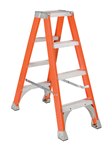 Fiberglass Twin Front Ladder, 4'
