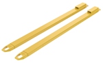 Fork Extensions w/Straps, Spacers, 96" x 4.5"