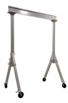 Fixed Height Aluminum Gantry Crane, 2k, 10'L x 10'H