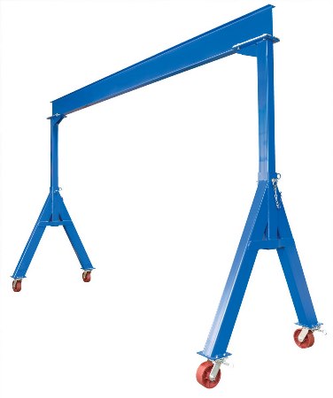 Fixed Height Steel Gantry Crane, 10k, 15'W x 10'H