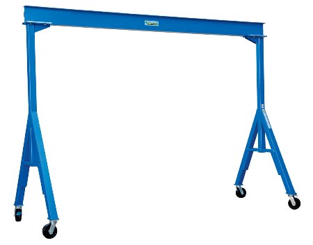 Fixed Height Steel Gantry Crane, 6k, 20'W x 10'H