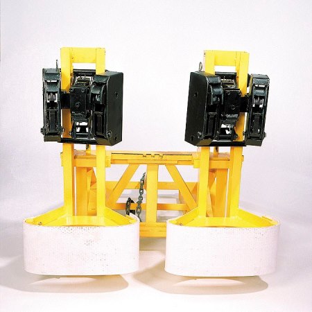 Fork Mounted Drum Lifter, 2 Drums, 4k