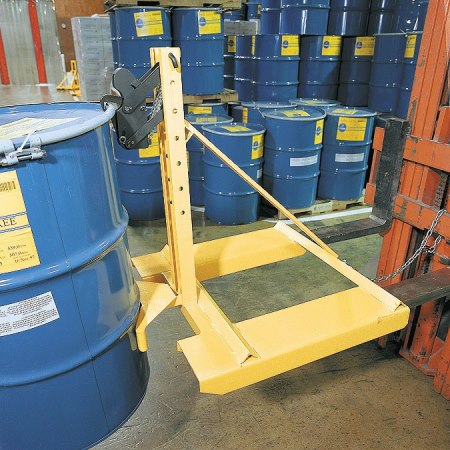 Fork Mounted Drum Lifter