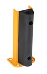 Structural Rack Guard with Bumper, 18" x 8"