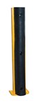 Structural Rack Guard with Bumper, 36" x 8"