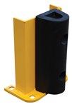 Structural Rack Guard with Bumper, 12" x 10"