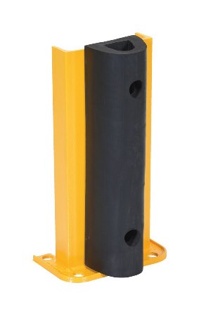 Structural Rack Guard with Bumper, 18" x 10"
