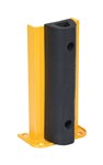 Structural Rack Guard with Bumper, 18" x 10"