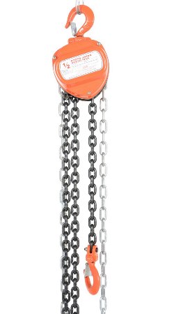 Manual Chain Hoist, 1k, 10ft
