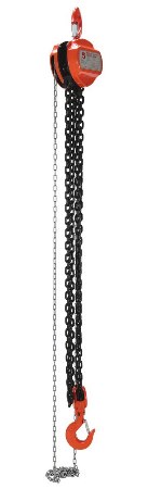 Manual Chain Hoist, 10k, 10ft