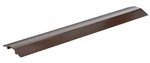 Extruded Aluminum Hose & Cable Crossover, Brown, 36" x 7"