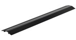 Extruded Aluminum Hose & Cable Crossover, Black, 48" x 7"