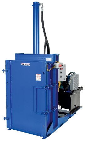 Drum Crusher Compactor, 230v, High Cycle Package