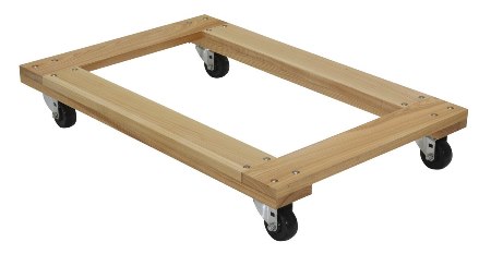 Hardwood Dolly Open Deck 24 x 36 inch 1.2K