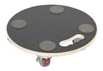 Hardwood Dolly, Round, 15"