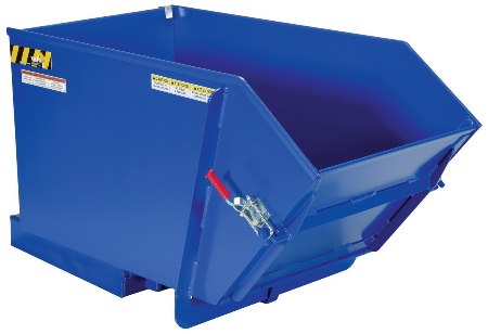Self Dump Hopper, Fold Down Front, 4K, 1/2 YD