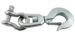 Swivel Hook with Shackle, 10k