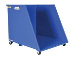 Open Ended Steel Dumping Hopper