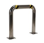 High Profile Machinery & Rack Guard, 36 x 36 x 4, Stainless Steel