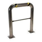 High Profile Machinery & Rack Guard, 36 x 42 x 4, Stainless Steel