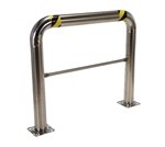 High Profile Machinery & Rack Guard, 48 x 42 x 4, Stainless Steel